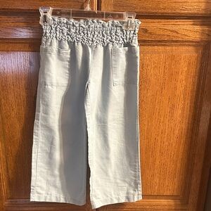 Vince Camuto Kids Sky Blue Ruffle Waist Pants
